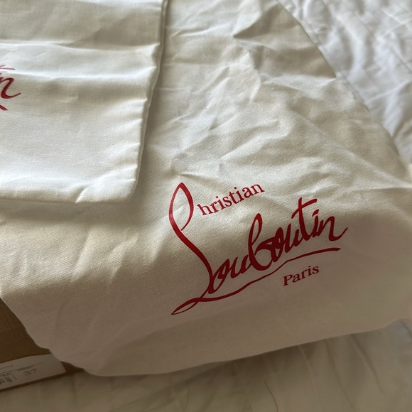 NEW Christian Louboutin LOUBI DUNISS 100 Size 37 - Picture 8 of 10